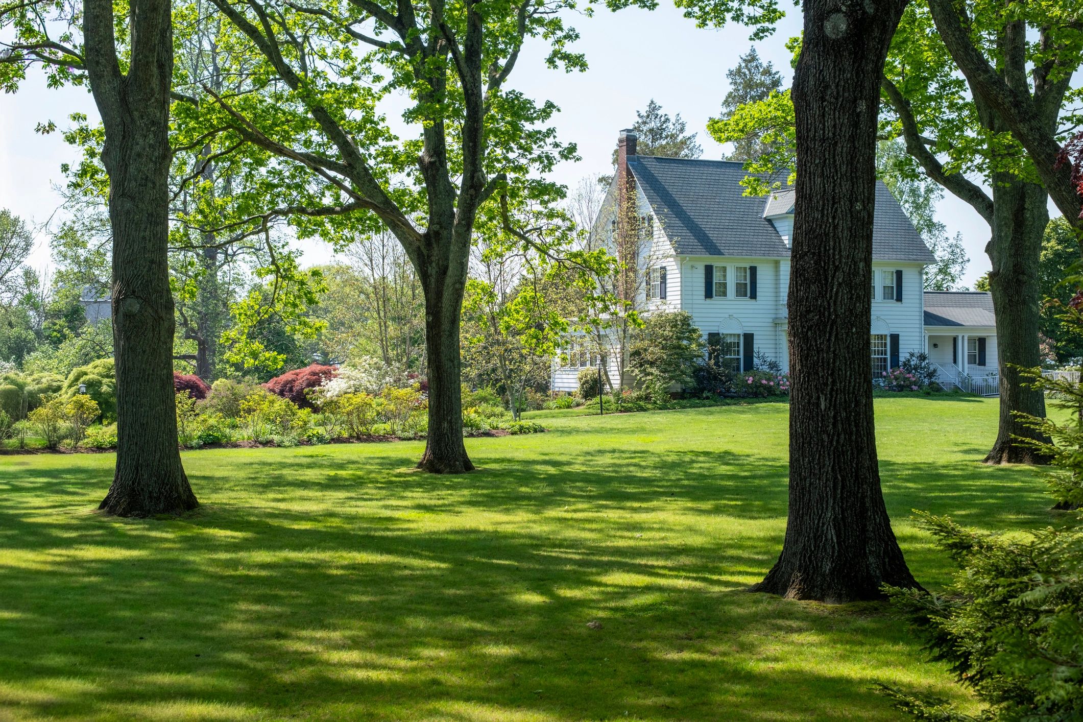 Classic family home exterior representing roots and place